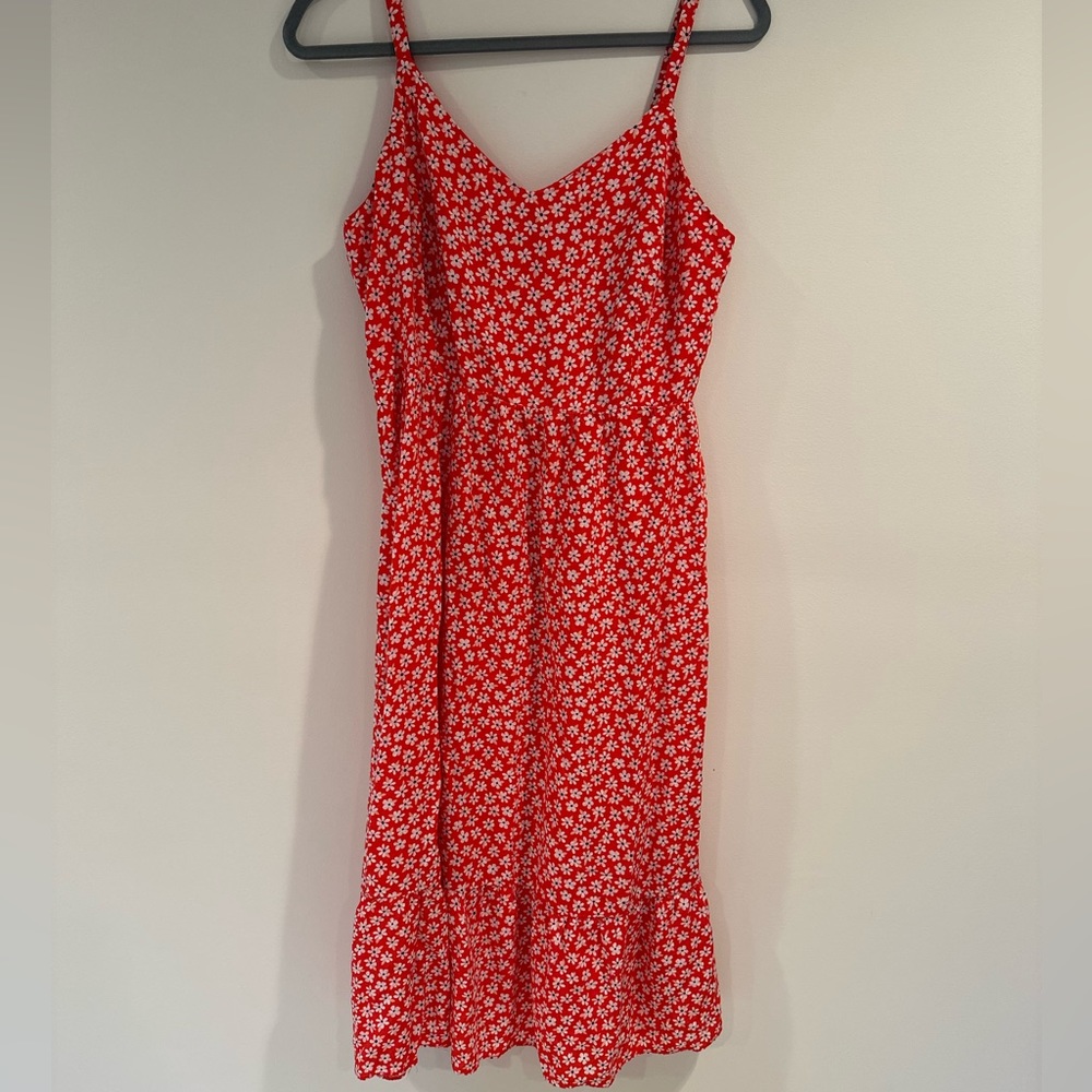 Old Navy floral printed tank dress
